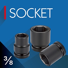 3/8" Dr. Impact Socket