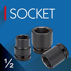 1/2" Dr. Impact Socket