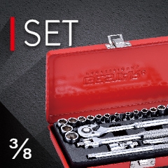 3/8" Dr. Socket Set