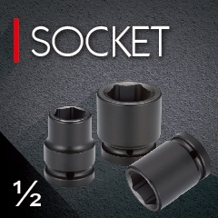 1/2" Dr. Impact Socket