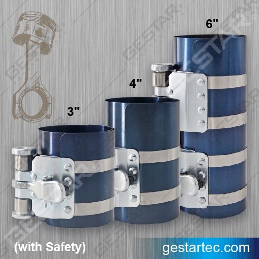 Piston Ring Compressor with Safety
