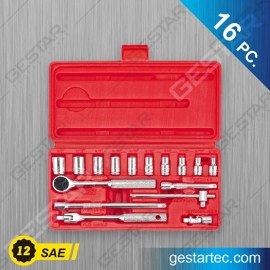 ​ 1/4" Dr. Socket Set - 16 Pc. SAE