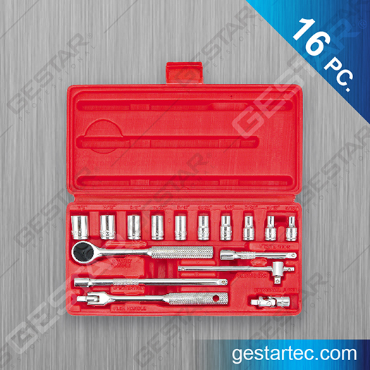 ​ 1/4" Dr. Socket Set - 16 Pc. SAE