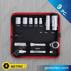 3/8" Dr. Socket Set - 9 Pc.