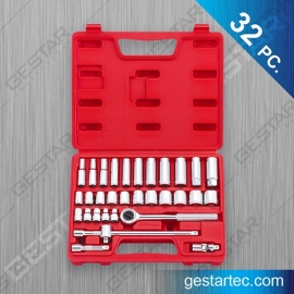 3/8" Dr. Socket Set - 32 PC. SAE