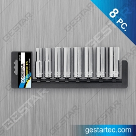 1/2" Dr. Deep Socket Set - 8 PC.