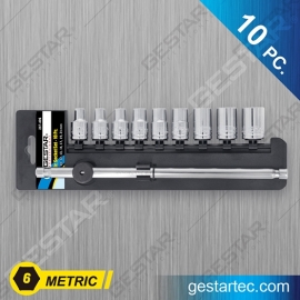 1/2" Dr. Socket Set - 10 PC.