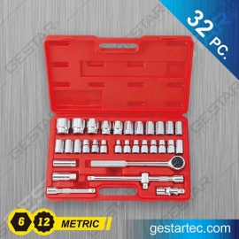 1/2" Dr. Socket Set - 32 PC.