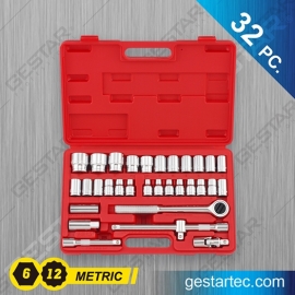 1/2" Dr. Socket Set - 32 PC.