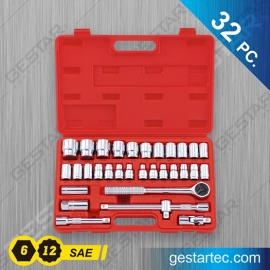 1/2" Dr. Socket Set - 32 PC.