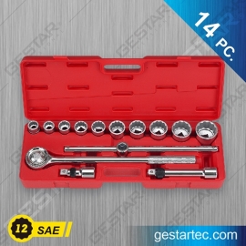 3/4" Dr. Socket Set - 14 PC. SAE