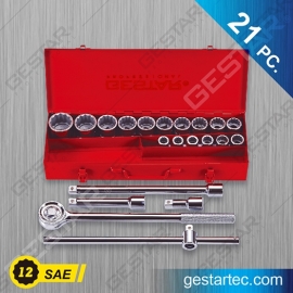 3/4" Dr. Socket Set - 21 PC. SAE