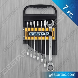 Ratcheting Combination Wrench Set - 7 PC.