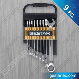 Ratcheting Combination Wrench Set - 9 PC.