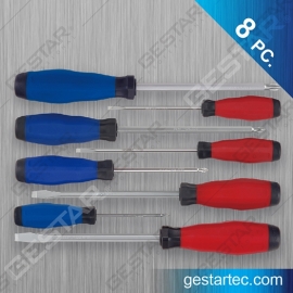 Cushion Grip Non-Slip Power Screwdriver - 8 PC.