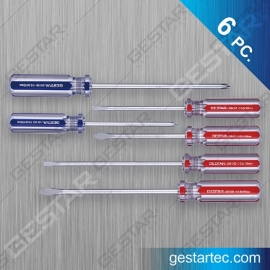 Mechanical Screwdriver Set - 6 PC.