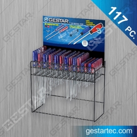 Mechanical Screwdriver Set - 117PC. Wire Stand