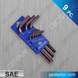 Hex Wrench Set - SAE 9 PC.