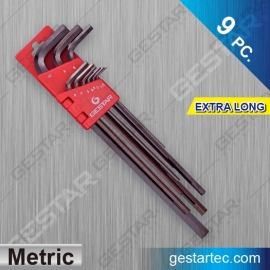 Hex Wrench Set - Extra Long, Metric 9PC.