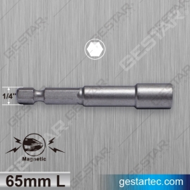 Magnetic Power Nut Setter - 1/4" Hex x 65mmL