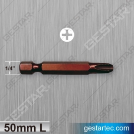 Power Bit - 1/4" Hex x 50mmL (Phillips)