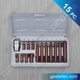 15 Pc. Impact Driver Set with Bits