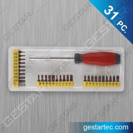 31 Pc. Screwdriver Bit Set