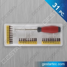 31 Pc. Screwdriver Bit Set