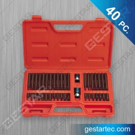 40 Pc. Impact Driver Bit Set