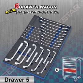 6 Drawer Wagon with Auto-Repairing Tools