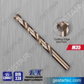 Drill Bit M35 HSS Co - for Stainless