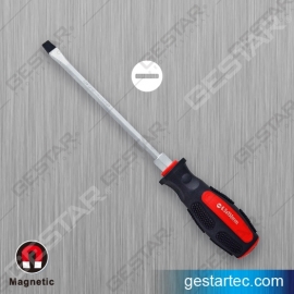 Run-Thru Impact Hex Bolster Screwdriver - Slotted 